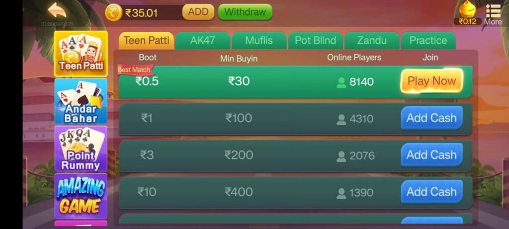 Teen Patti Master